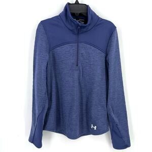 Under Armour Gamnut 1/4 Zip Pullover Fleece Shirt Womens Size XS Purple